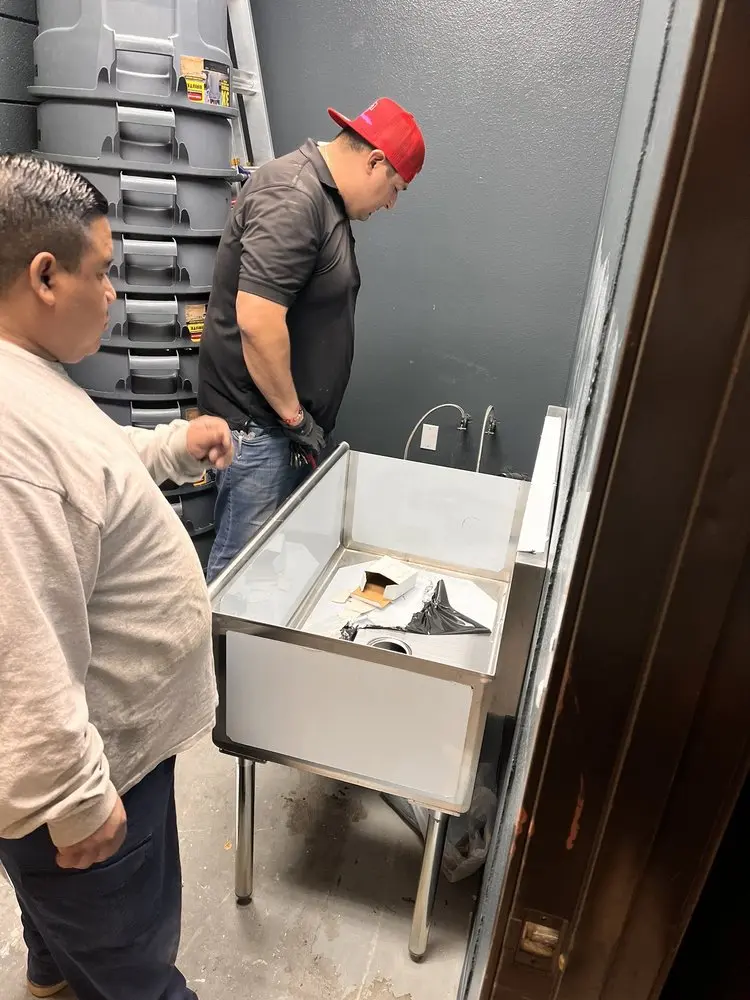 Commercial plumbing and sink installation in Bell Gardens