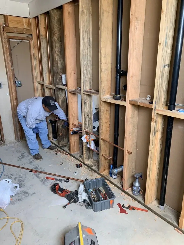 Commercial rough-in plumbing for Commercial Plumbing in Bell Gardens